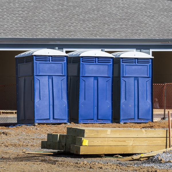 what is the maximum capacity for a single porta potty in Bethpage New York